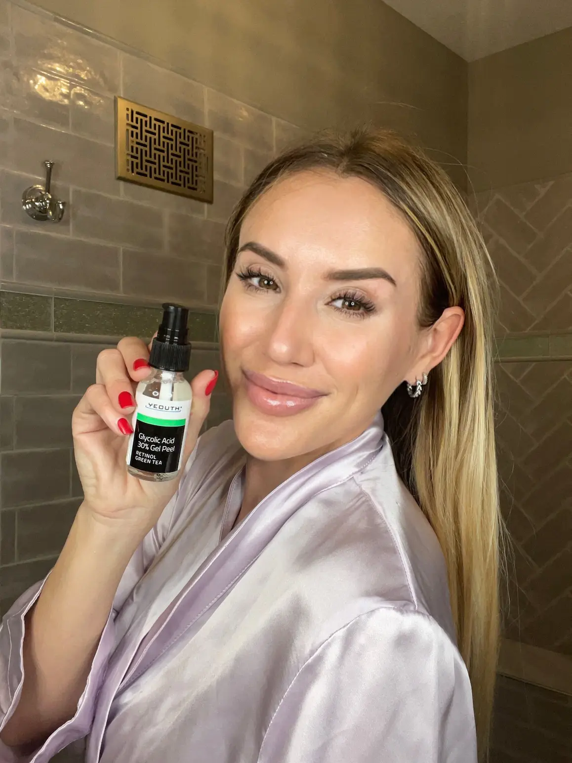 Customer review photo — Glycolic Acid Peel